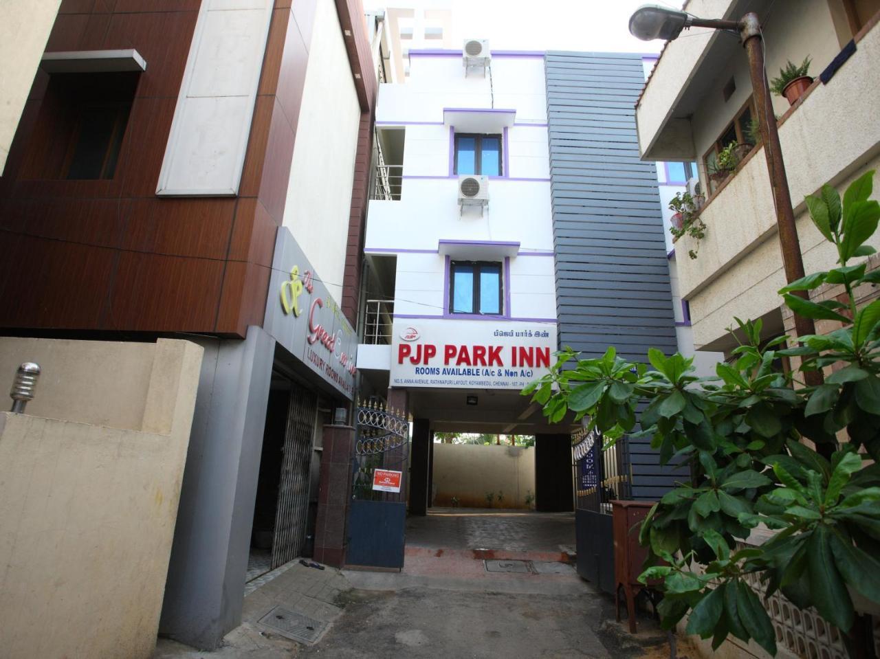 Oyo 10465 Koyambedu Chennai Hotel Exterior photo